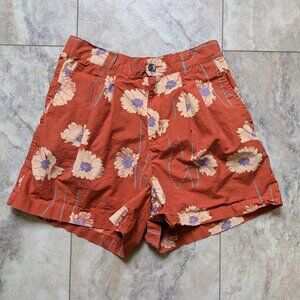 Obey Marino High Waist Pleated Shorts (size 25)